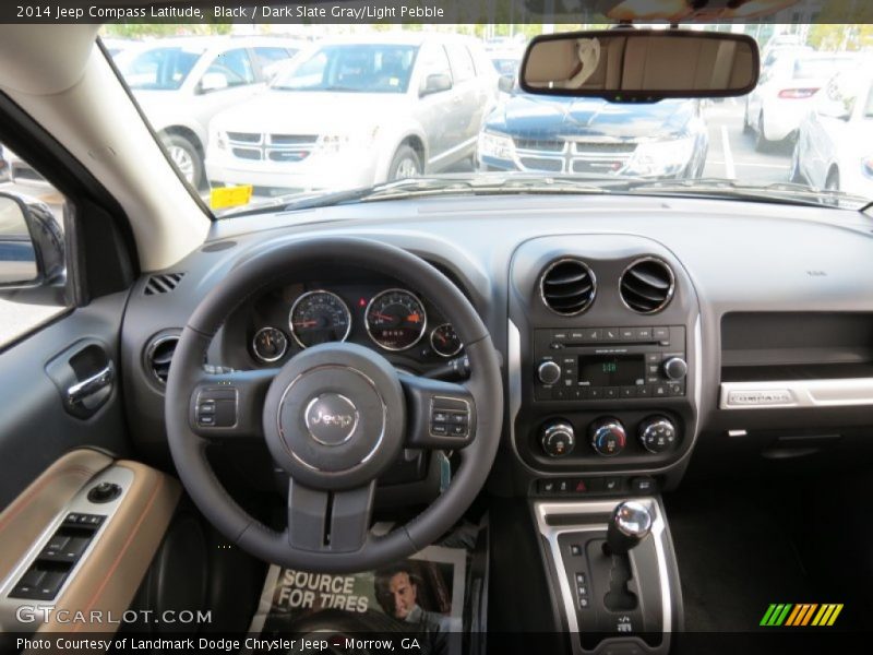 Black / Dark Slate Gray/Light Pebble 2014 Jeep Compass Latitude