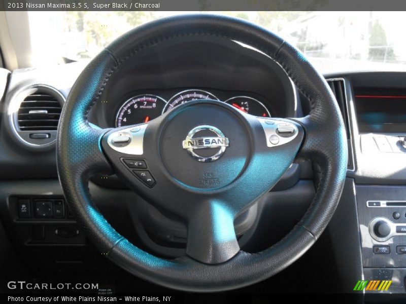 Super Black / Charcoal 2013 Nissan Maxima 3.5 S