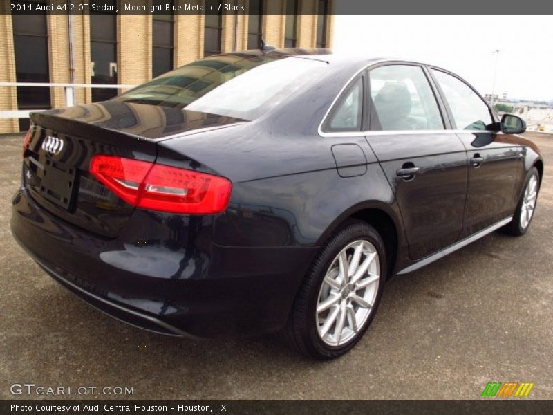 Moonlight Blue Metallic / Black 2014 Audi A4 2.0T Sedan