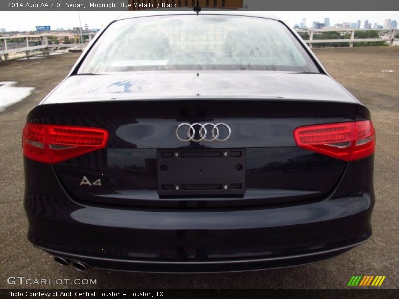Moonlight Blue Metallic / Black 2014 Audi A4 2.0T Sedan