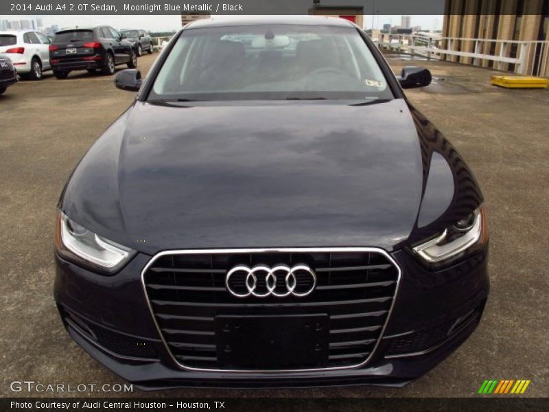 Moonlight Blue Metallic / Black 2014 Audi A4 2.0T Sedan