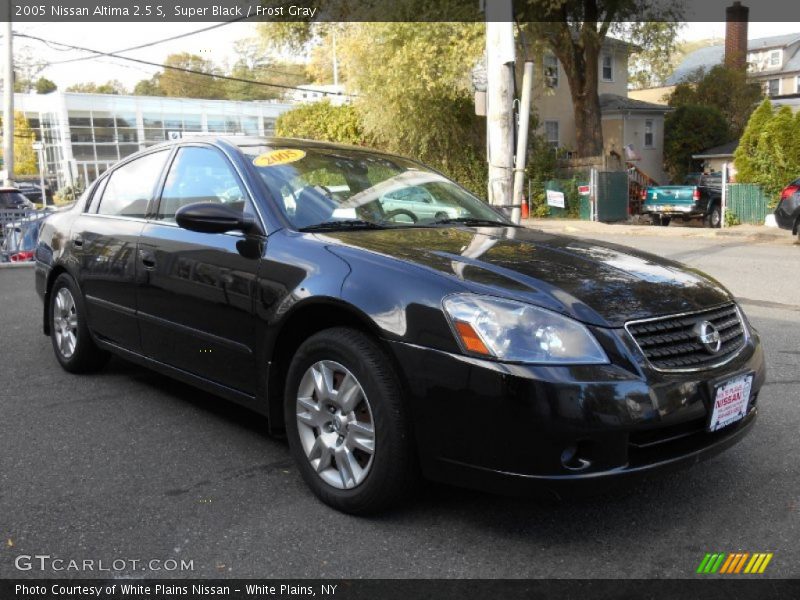 Super Black / Frost Gray 2005 Nissan Altima 2.5 S