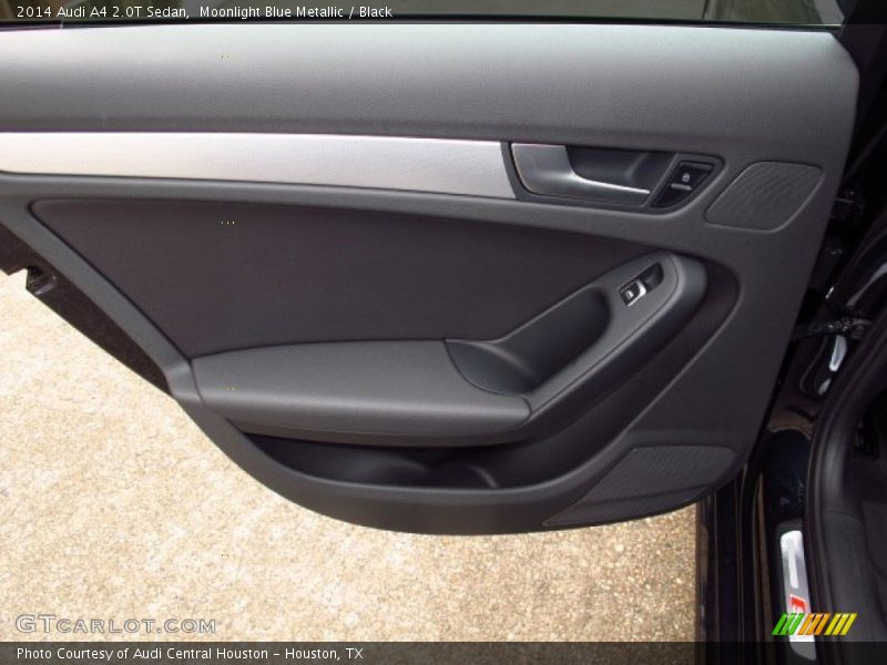 Moonlight Blue Metallic / Black 2014 Audi A4 2.0T Sedan