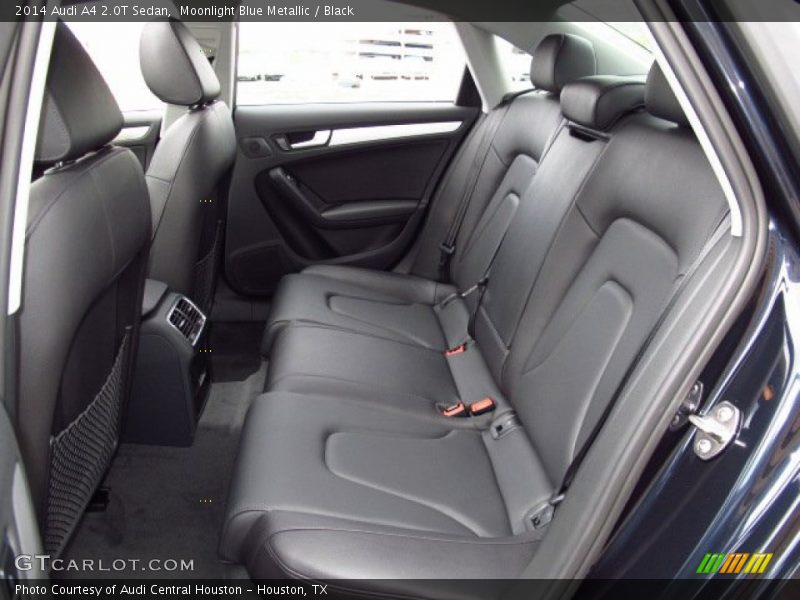 Moonlight Blue Metallic / Black 2014 Audi A4 2.0T Sedan