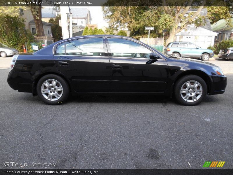 Super Black / Frost Gray 2005 Nissan Altima 2.5 S
