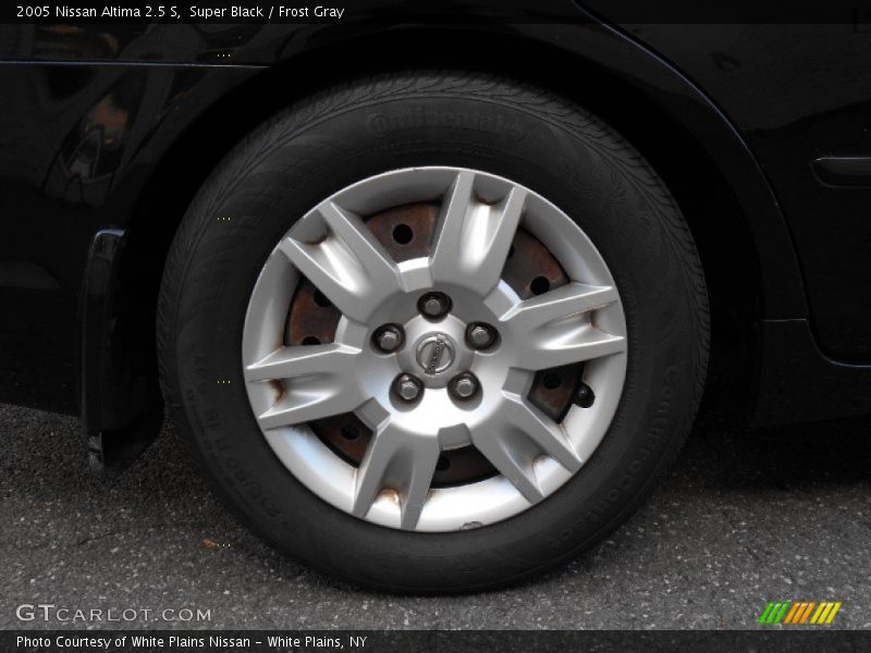Super Black / Frost Gray 2005 Nissan Altima 2.5 S