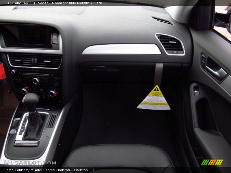 Moonlight Blue Metallic / Black 2014 Audi A4 2.0T Sedan