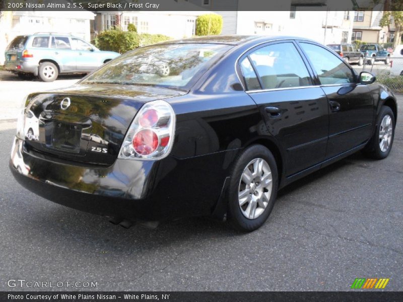 Super Black / Frost Gray 2005 Nissan Altima 2.5 S
