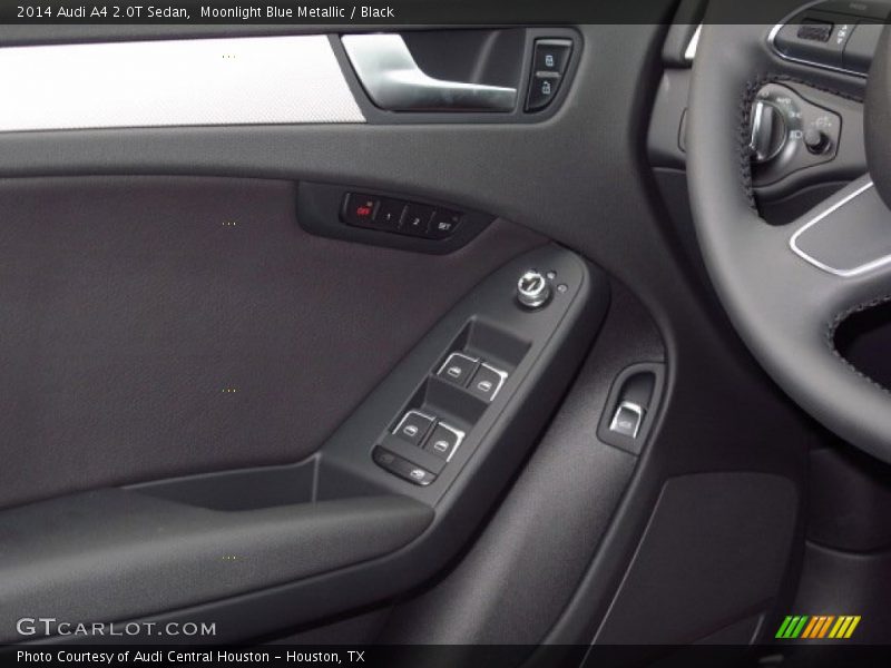Moonlight Blue Metallic / Black 2014 Audi A4 2.0T Sedan