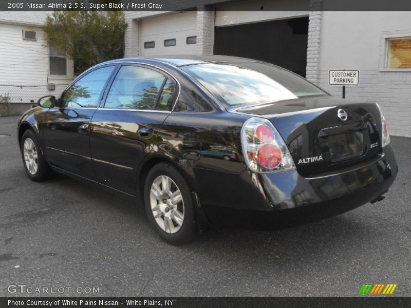 Super Black / Frost Gray 2005 Nissan Altima 2.5 S