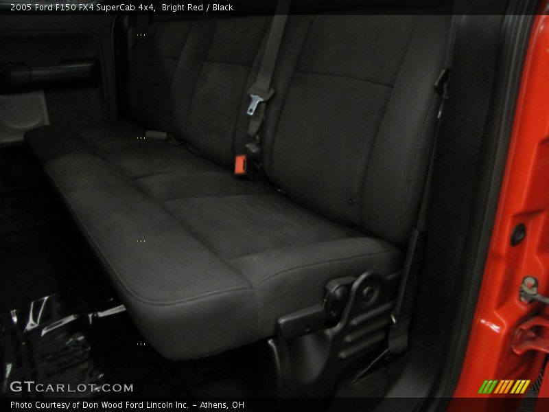 Bright Red / Black 2005 Ford F150 FX4 SuperCab 4x4