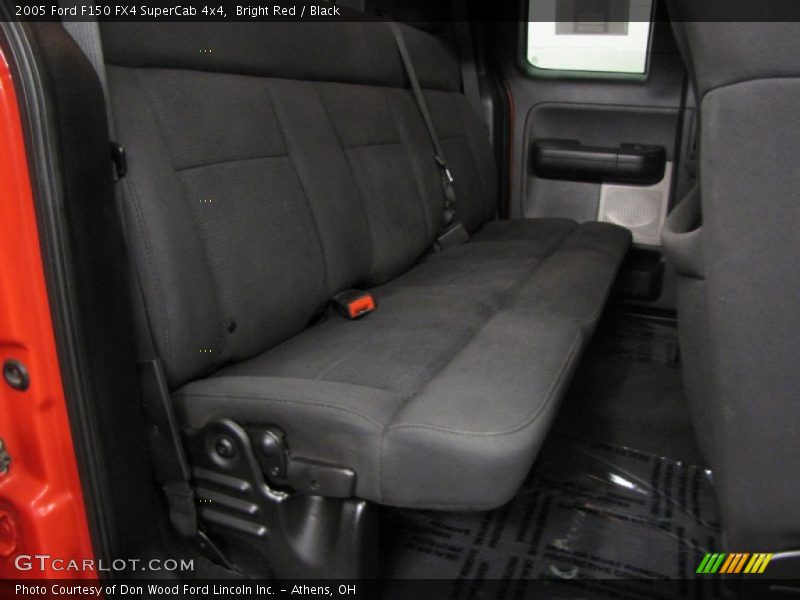 Bright Red / Black 2005 Ford F150 FX4 SuperCab 4x4