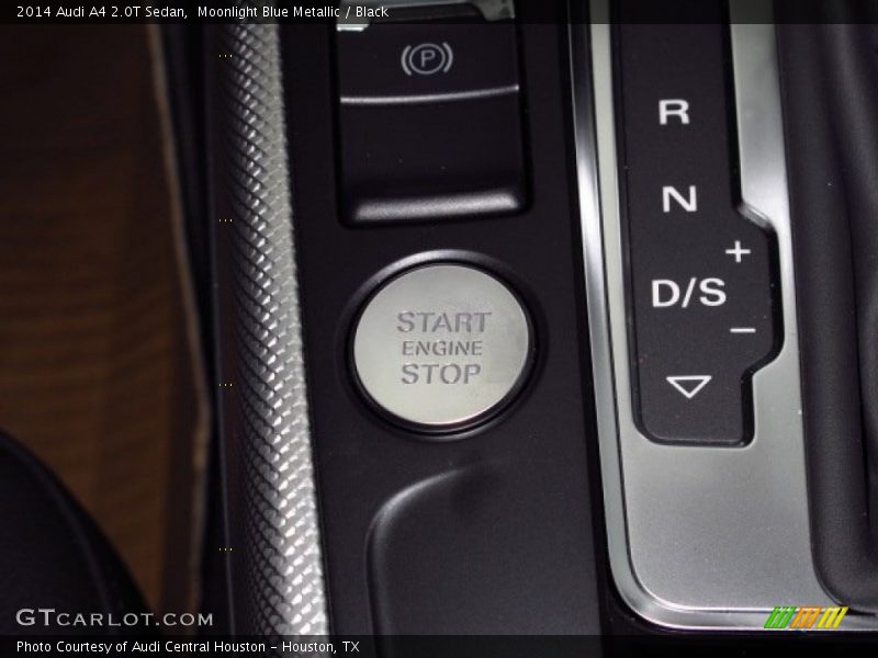 Moonlight Blue Metallic / Black 2014 Audi A4 2.0T Sedan