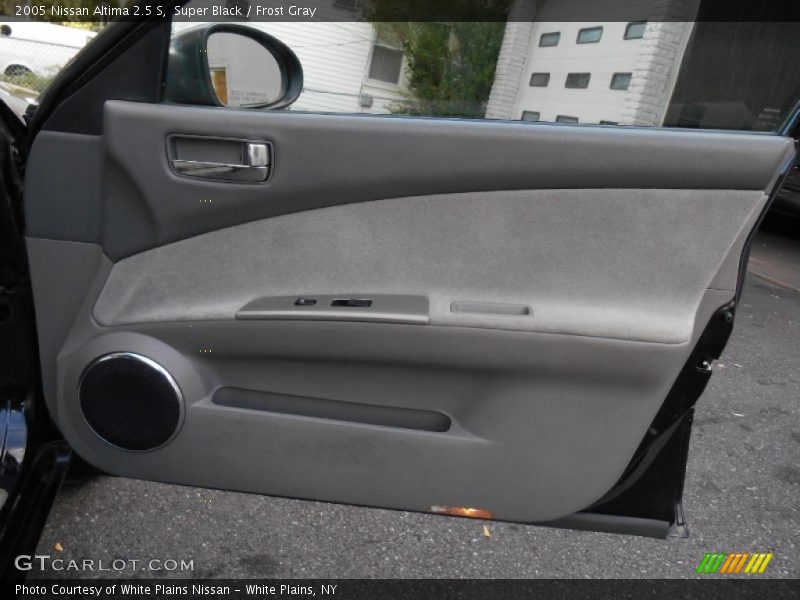 Super Black / Frost Gray 2005 Nissan Altima 2.5 S