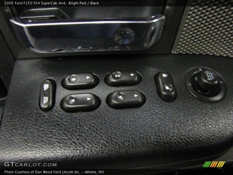 Bright Red / Black 2005 Ford F150 FX4 SuperCab 4x4