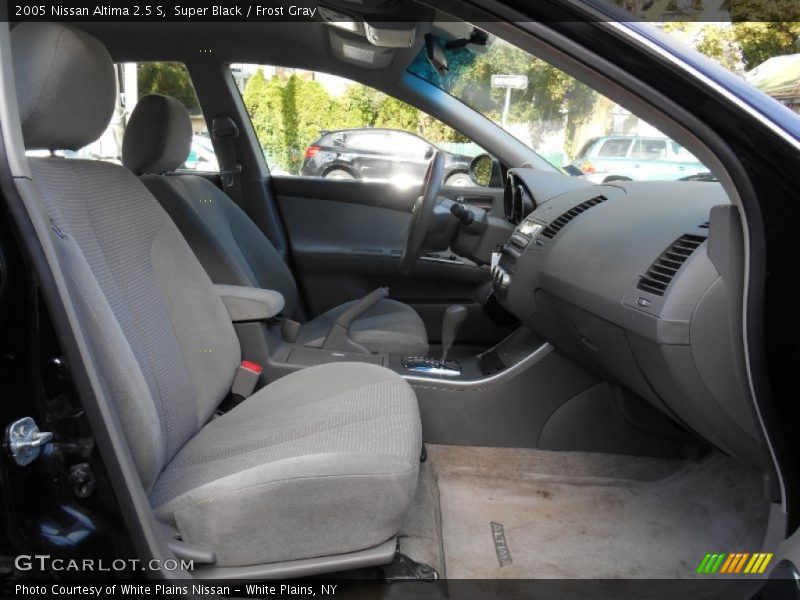 Super Black / Frost Gray 2005 Nissan Altima 2.5 S