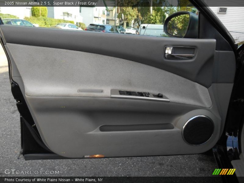 Super Black / Frost Gray 2005 Nissan Altima 2.5 S