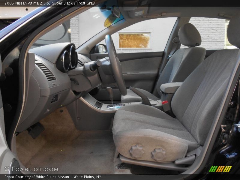 Super Black / Frost Gray 2005 Nissan Altima 2.5 S