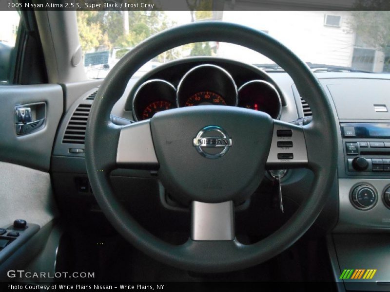 Super Black / Frost Gray 2005 Nissan Altima 2.5 S