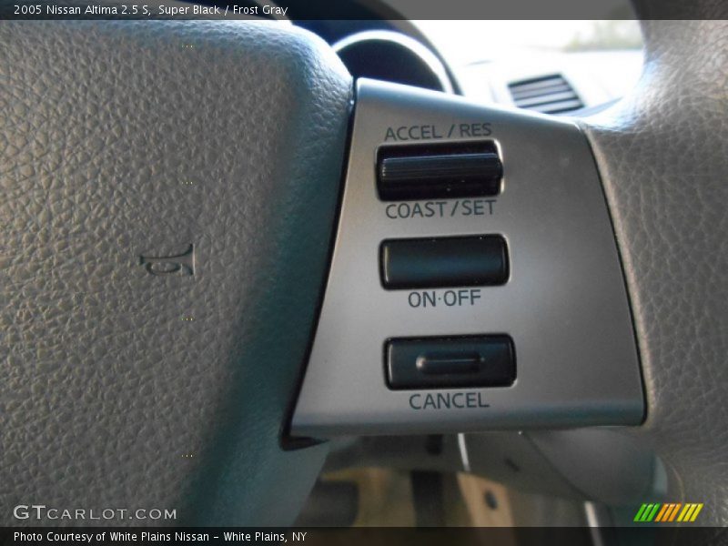 Super Black / Frost Gray 2005 Nissan Altima 2.5 S