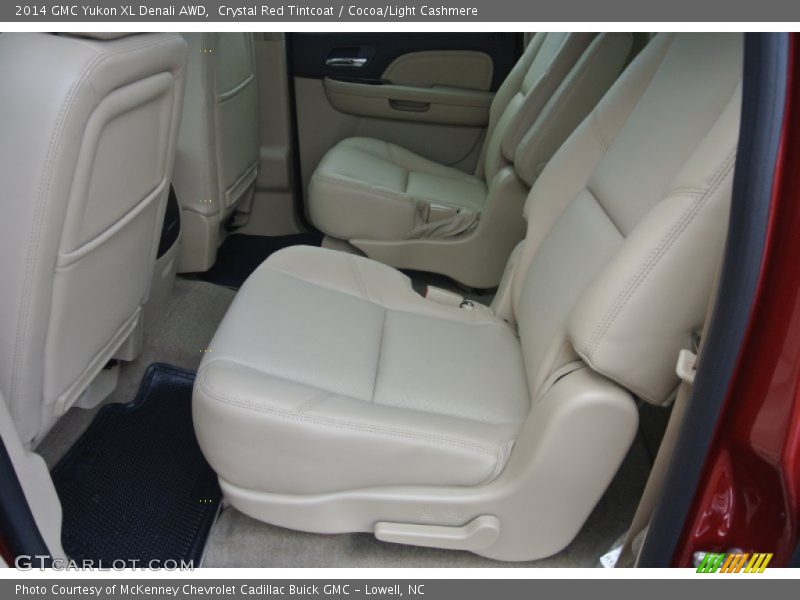 Rear Seat of 2014 Yukon XL Denali AWD