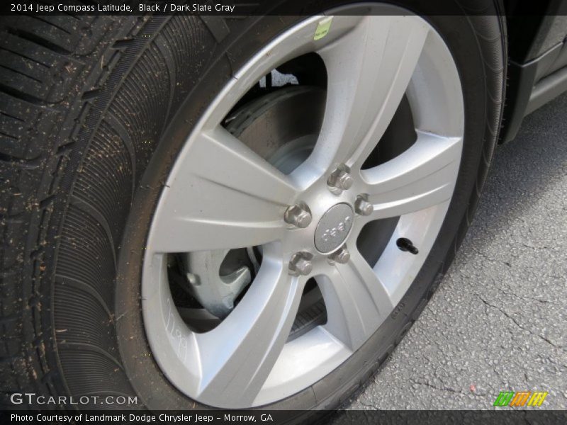 Black / Dark Slate Gray 2014 Jeep Compass Latitude