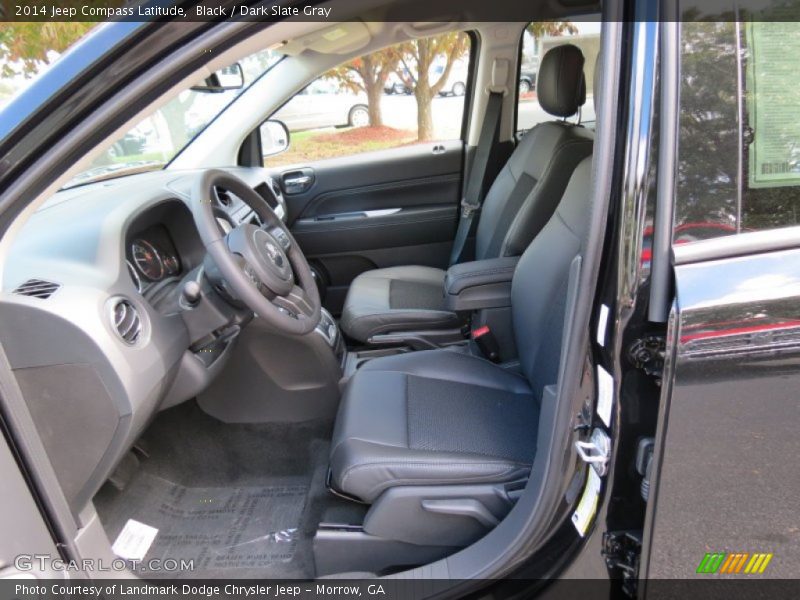 Black / Dark Slate Gray 2014 Jeep Compass Latitude