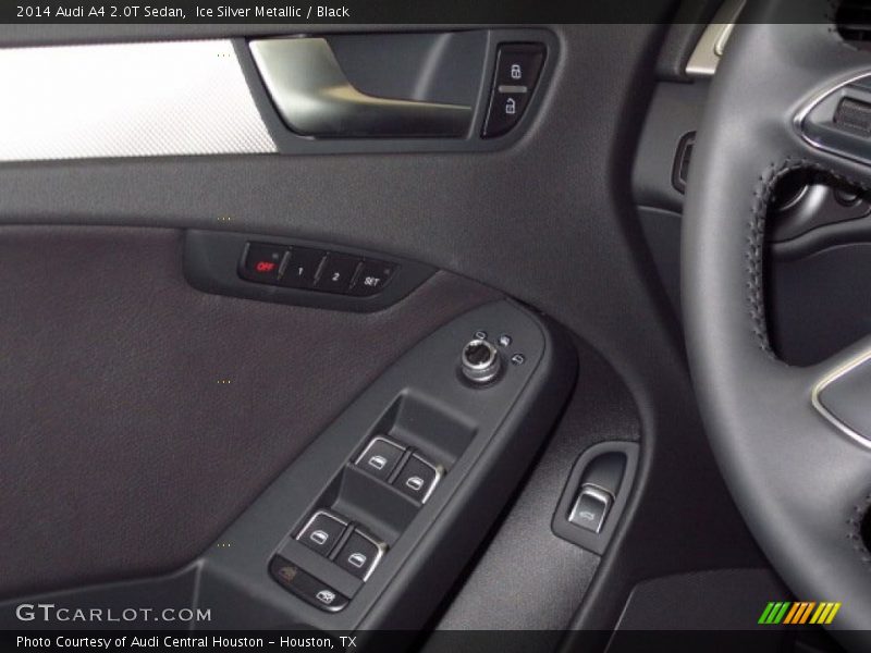 Ice Silver Metallic / Black 2014 Audi A4 2.0T Sedan