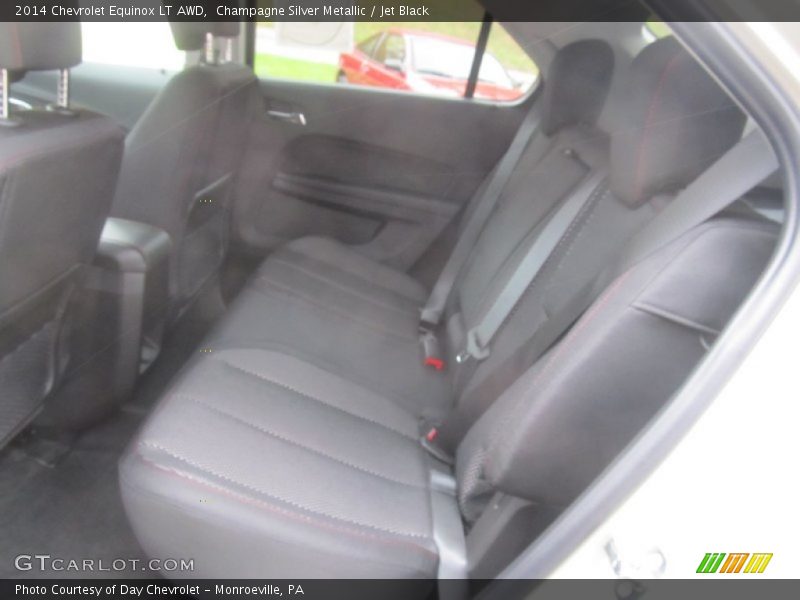 Champagne Silver Metallic / Jet Black 2014 Chevrolet Equinox LT AWD