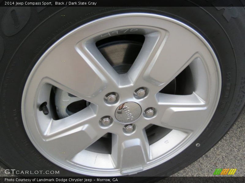 Black / Dark Slate Gray 2014 Jeep Compass Sport