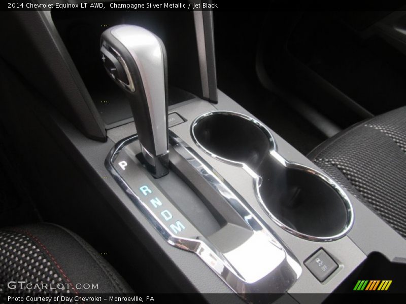 Champagne Silver Metallic / Jet Black 2014 Chevrolet Equinox LT AWD