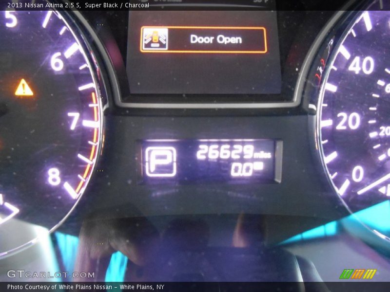 Super Black / Charcoal 2013 Nissan Altima 2.5 S