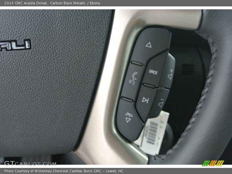 Carbon Black Metallic / Ebony 2014 GMC Acadia Denali