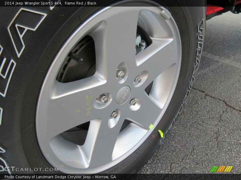 Flame Red / Black 2014 Jeep Wrangler Sport S 4x4