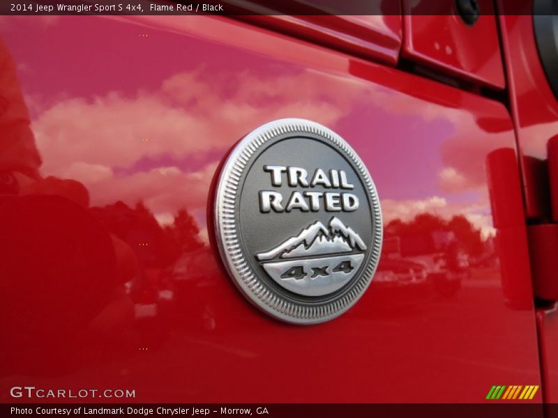 Flame Red / Black 2014 Jeep Wrangler Sport S 4x4