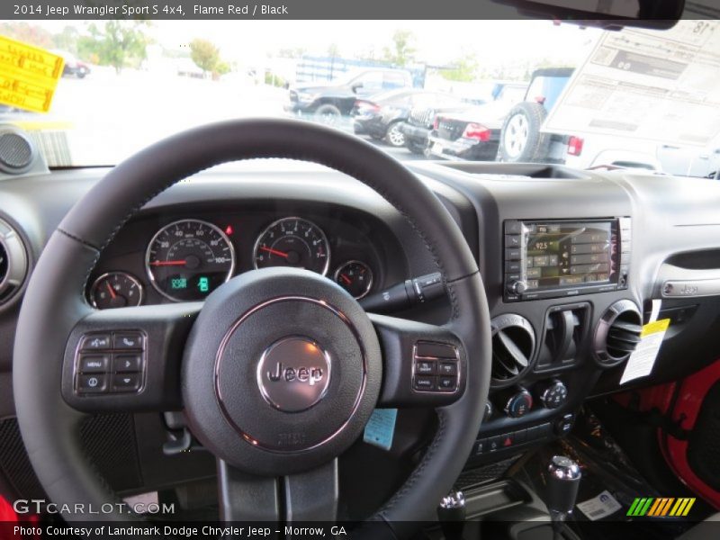 Flame Red / Black 2014 Jeep Wrangler Sport S 4x4