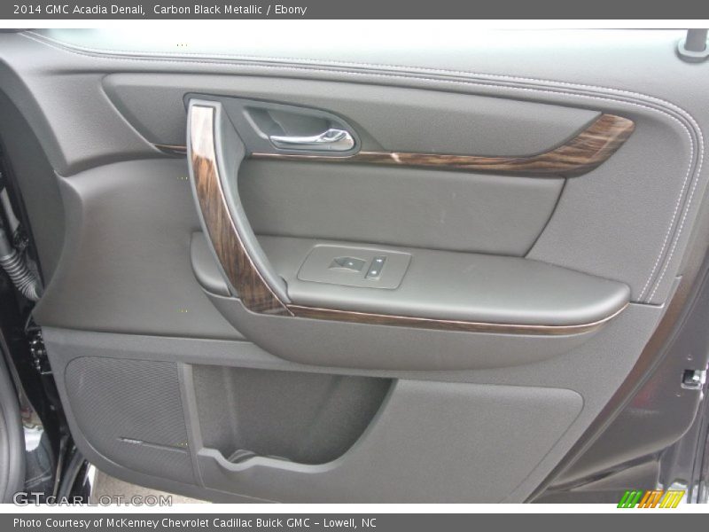 Carbon Black Metallic / Ebony 2014 GMC Acadia Denali