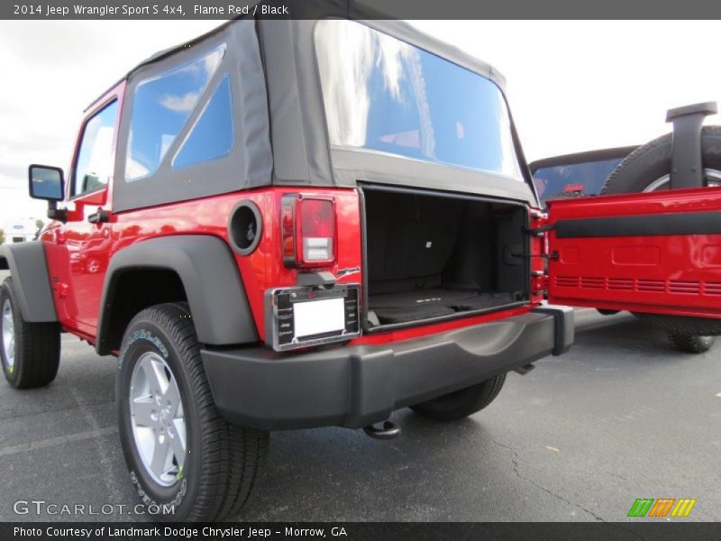 Flame Red / Black 2014 Jeep Wrangler Sport S 4x4