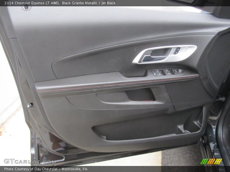 Black Granite Metallic / Jet Black 2014 Chevrolet Equinox LT AWD
