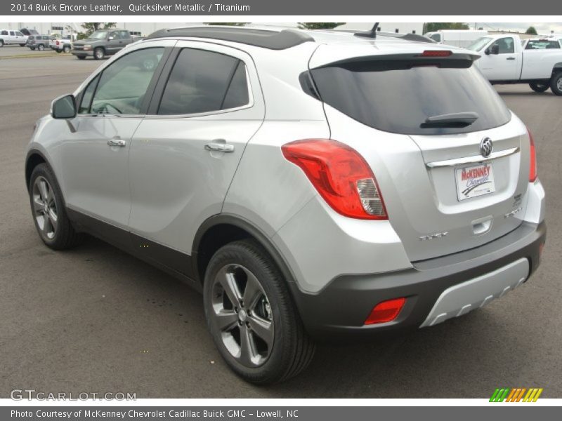 Quicksilver Metallic / Titanium 2014 Buick Encore Leather