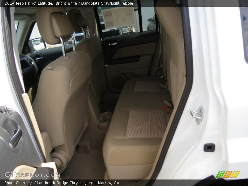 Bright White / Dark Slate Gray/Light Pebble 2014 Jeep Patriot Latitude
