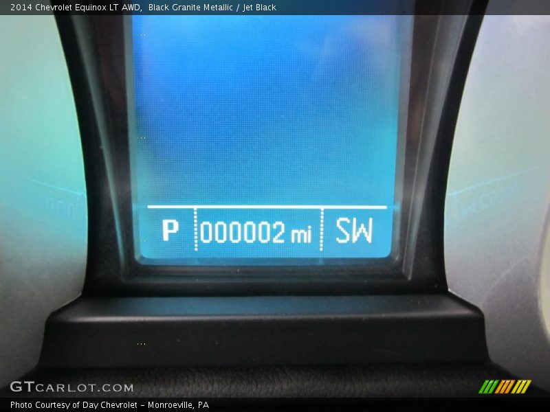 Black Granite Metallic / Jet Black 2014 Chevrolet Equinox LT AWD