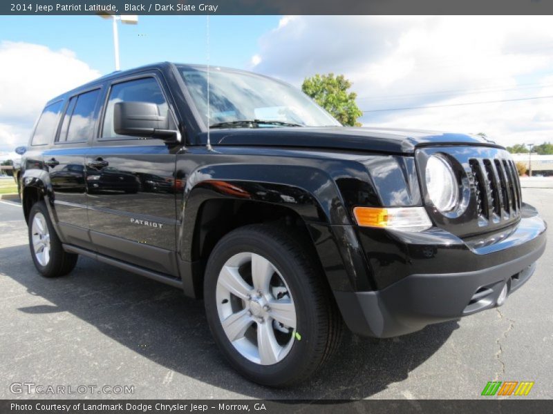 Black / Dark Slate Gray 2014 Jeep Patriot Latitude