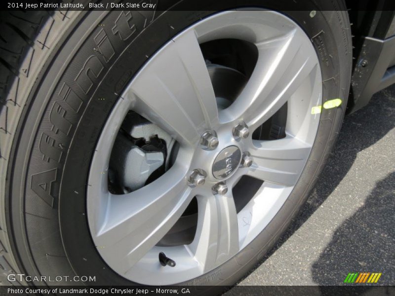 Black / Dark Slate Gray 2014 Jeep Patriot Latitude