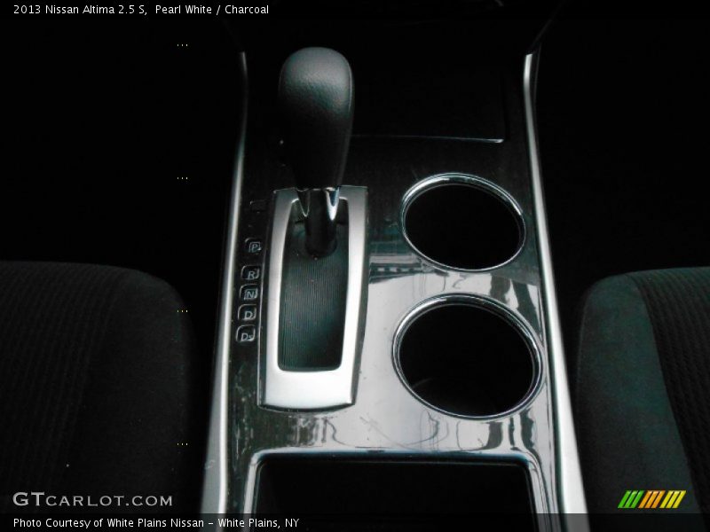 Pearl White / Charcoal 2013 Nissan Altima 2.5 S