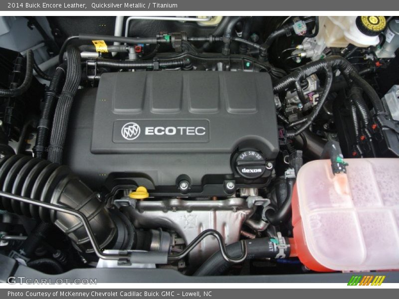  2014 Encore Leather Engine - 1.4 Liter Turbocharged DOHC 16-Valve VVT ECOTEC 4 Cylinder