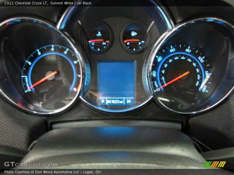 Summit White / Jet Black 2012 Chevrolet Cruze LT