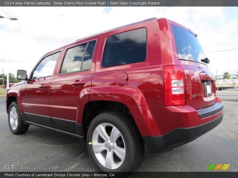 Deep Cherry Red Crystal Pearl / Dark Slate Gray/Light Pebble 2014 Jeep Patriot Latitude