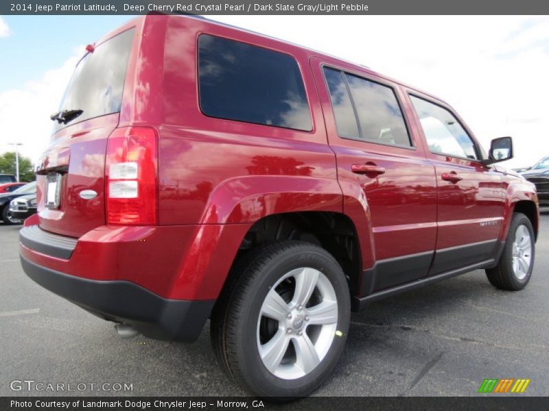Deep Cherry Red Crystal Pearl / Dark Slate Gray/Light Pebble 2014 Jeep Patriot Latitude