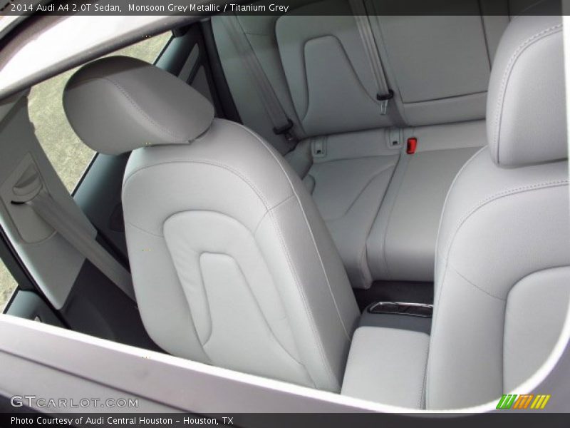 Monsoon Grey Metallic / Titanium Grey 2014 Audi A4 2.0T Sedan